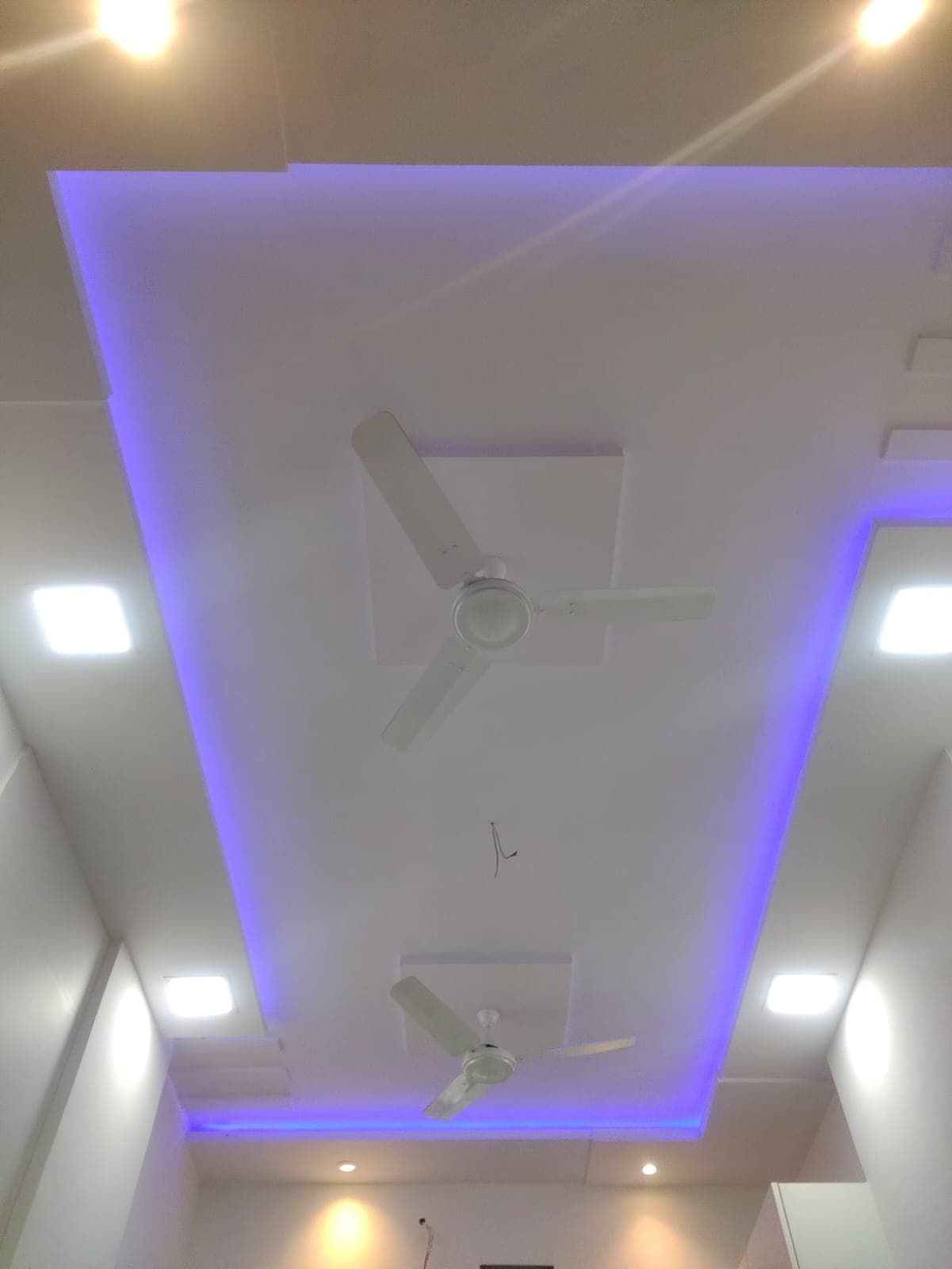 POP False Ceiling Lighting - Malhar Interior