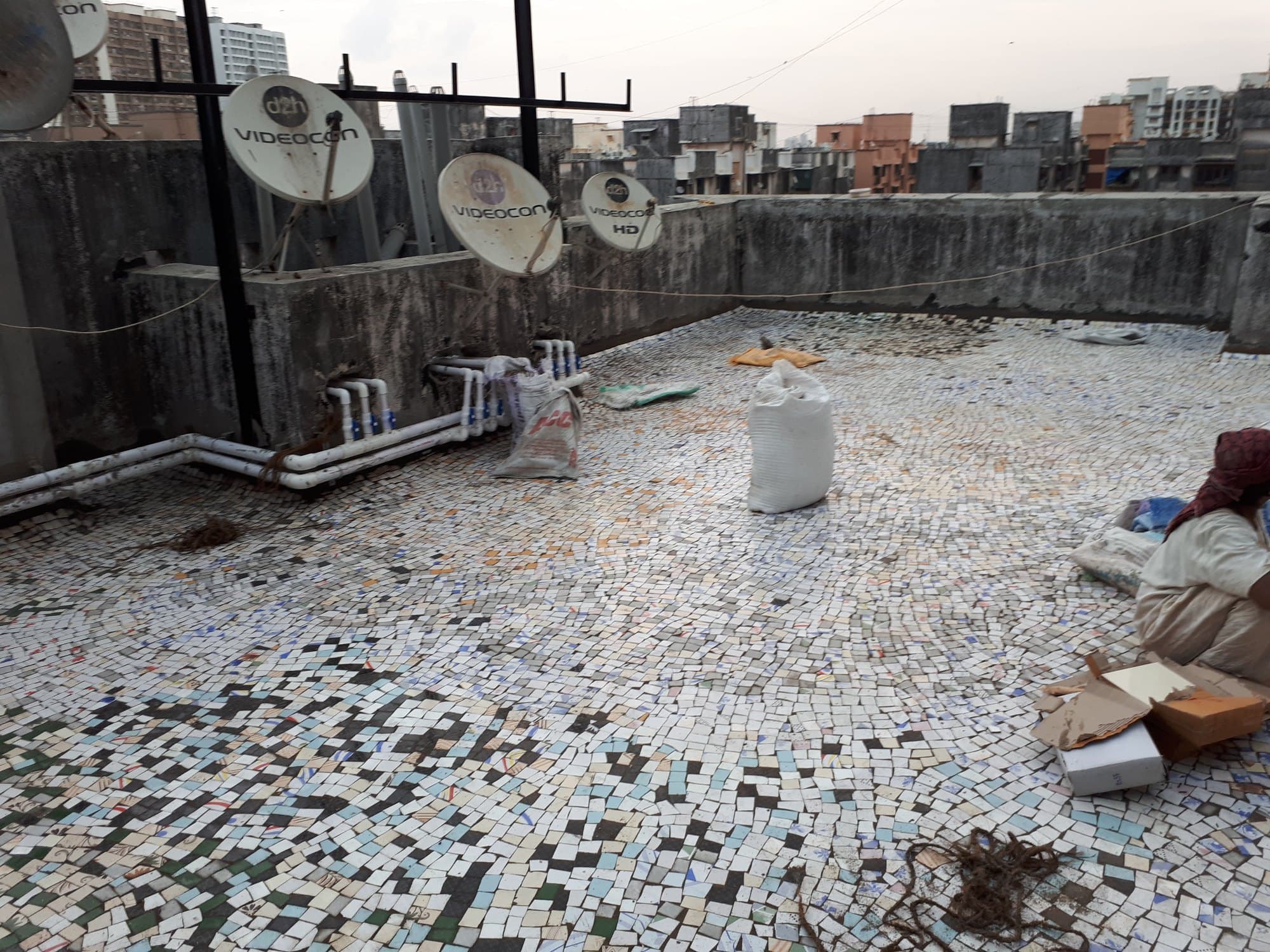 China Mosaic Chips Laying